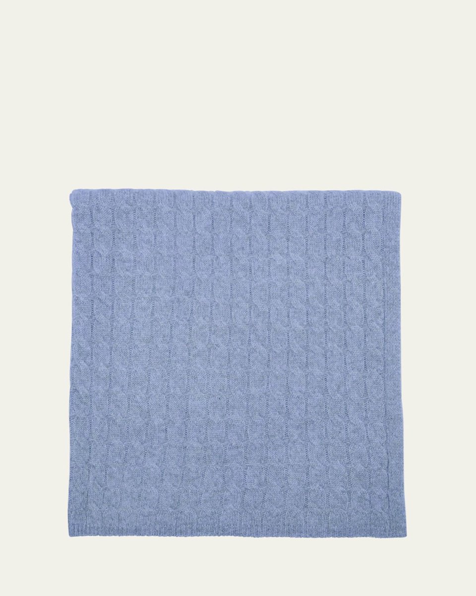Cashmere Cable Blanket